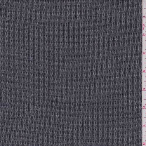 Off Black/Ecru Stripe Wool Suiting