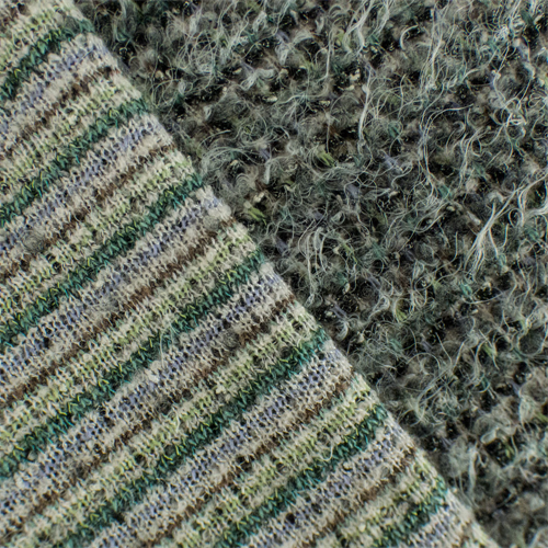Multi Wool Blend Novelty Textured Sweater Knit 69178