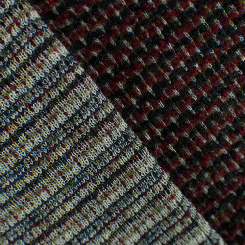 Multi Wool Blend Novelty Textured Sweater Knit 69425