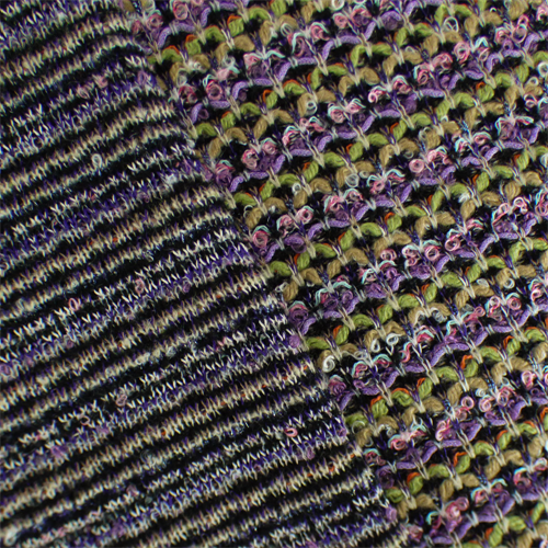Multi Wool Blend Novelty Textured Sweater Knit 69743