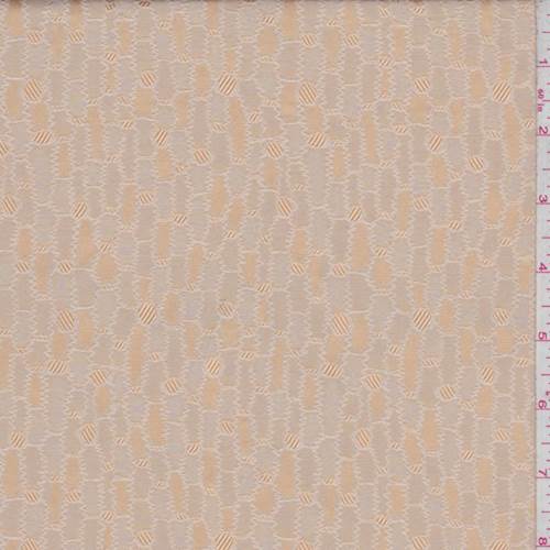 Buff Yellow Double Jacquard
