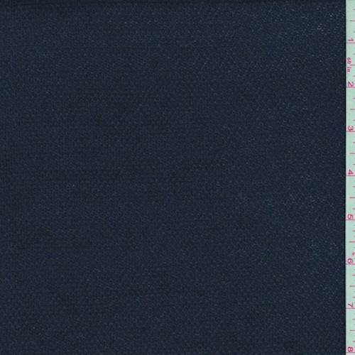 Navy Blue Knit Pique