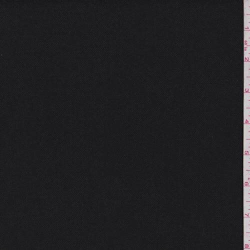 Black Brushed Twill Jacketing