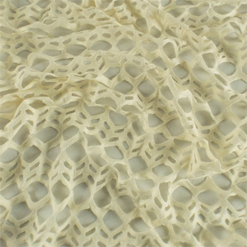 Parchment Ivory Knit Lace Netting 69342