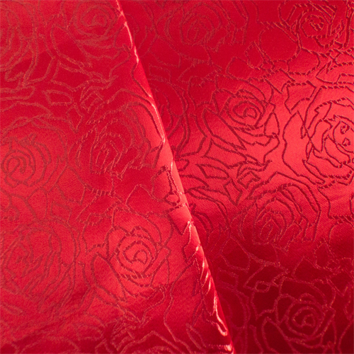 Red Rose Brocade 72140