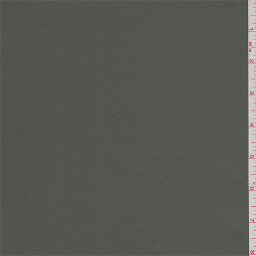 *5/8 YD PC--Army Green Knit Backed Faux Leather