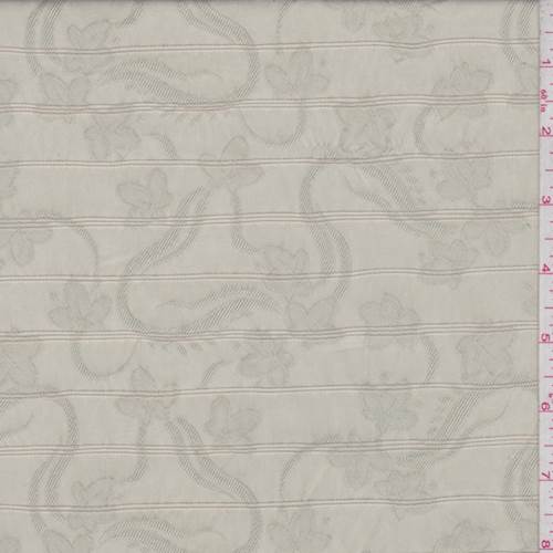 Buff/Pale Sage Scroll Jacquard