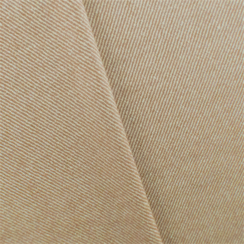 Peanut Brown/Ivory Wool Twill Suiting 69845