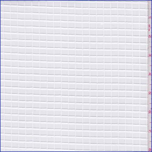 White Check Organza