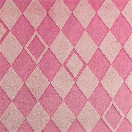 Pink Diamond Minky DFW10712