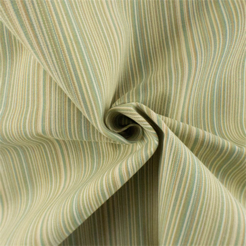 Green/Multi Cotton Stripe Canvas Home Decorating Fabric DFW53447