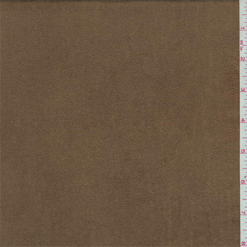 *3 1/8 YD PC--Golden Tobacco Knit Microsuede