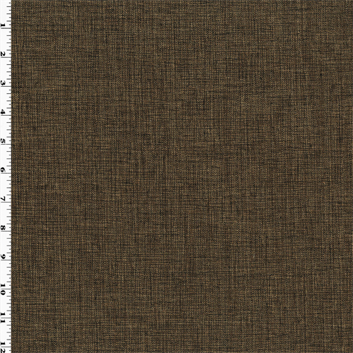 Golden Beige/Black Crosshatch Home Decorating Fabric DFW53529