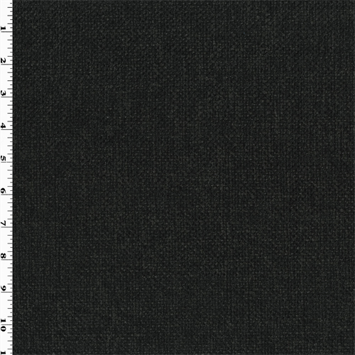 Black/Gray Texture Basketweave Home Decorating Fabric DFW53563