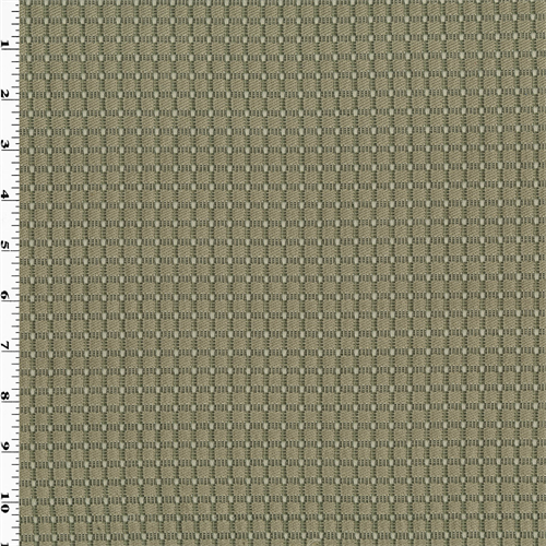 Taupe/Gray Grid Jacquard Home Decorating Fabric DFW53595
