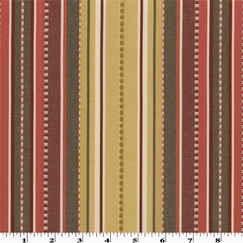 Beige Multi Stripe Ribbed Home Decorating Fabric DFW53598