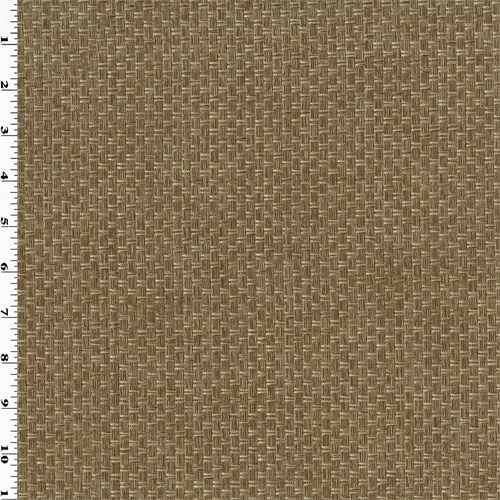 Brown/Beige Basketweave Home Decorating Fabric DFW53672