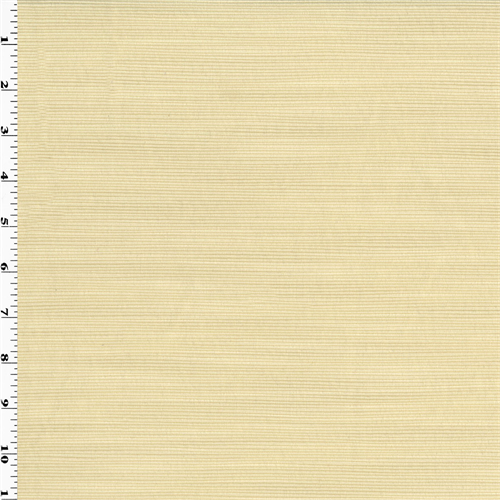 Cream Ivory Ribbed Home Decorating Fabric DFW53675