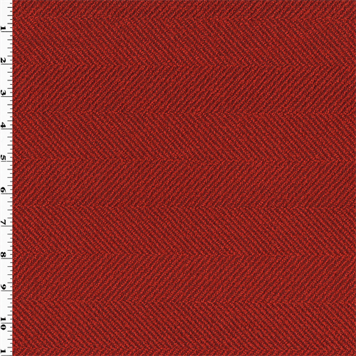 Red Herringbone Home Decorating Fabric DFW53676