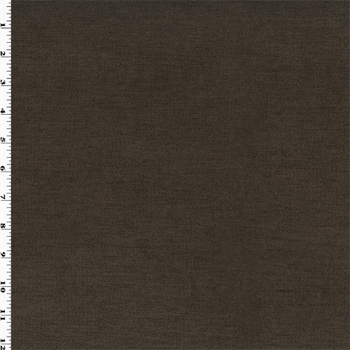 Carob Brown Chenille Home Decorating Fabric DFW53681