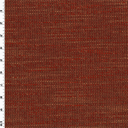 Red/Peach Texture Slubbed Woven Home Decorating Fabric DFW53699