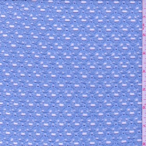 Baby Blue Lattice Lace