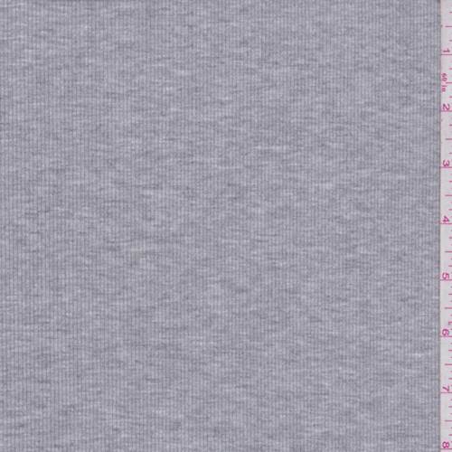 Heather Grey Mini Rib Knit
