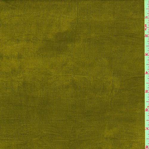 *1 7/8 YD PC--Golden Asparagus Slinky
