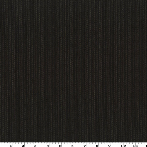 Soil Brown Wool Double Crepe Stripe Suiting 73112