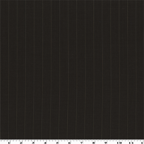 Brown Tropical Wool Pinstripe Suiting 73117