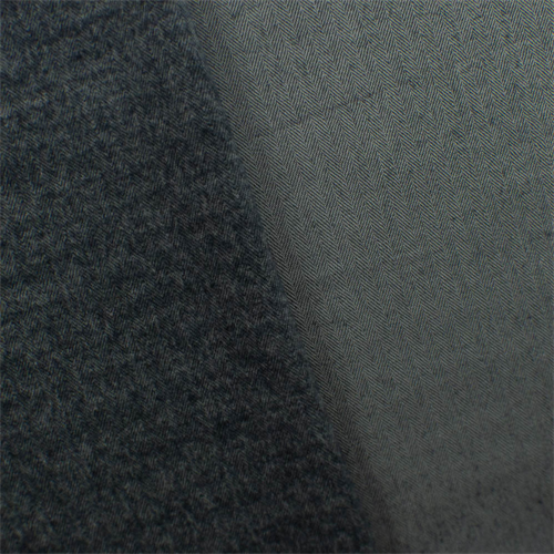 Anchor Gray Wool Napped Herringbone Jacketing 73118