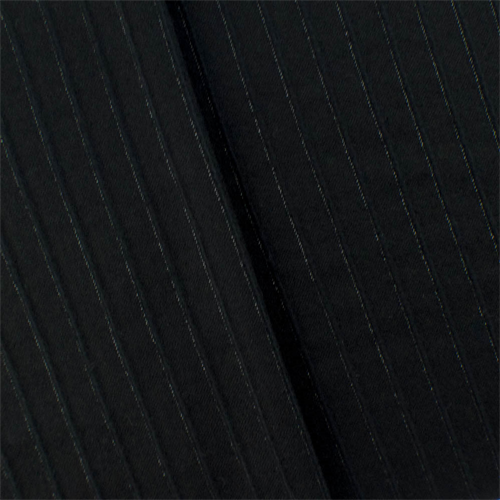 Black Mohair/Alpaca Blend Stripe Sparkle Jacketing 73214