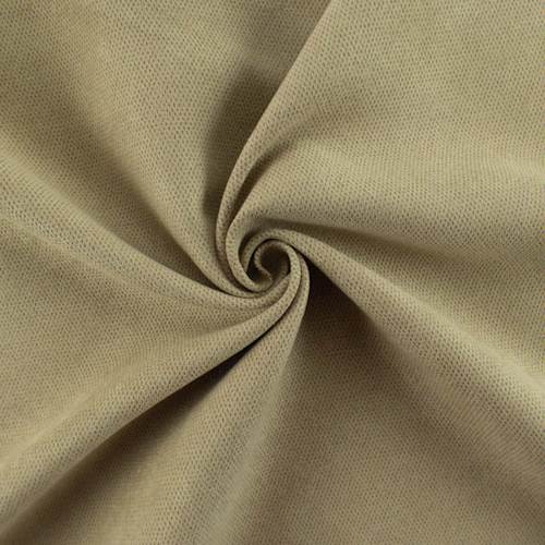 Beige Faux Suede Texture Woven Home Decorating Fabric