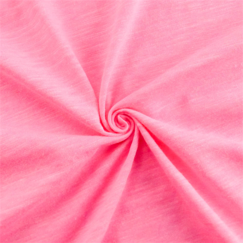 Bubblegum Pink Slub Jersey 67890