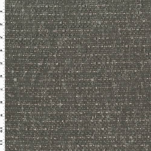 Ash Brown Novelty Texture Woven Home Decorating Fabric DFW54079