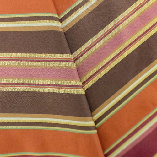 Red/Multi Stripe Twill Home Decorating Fabric DFW54111
