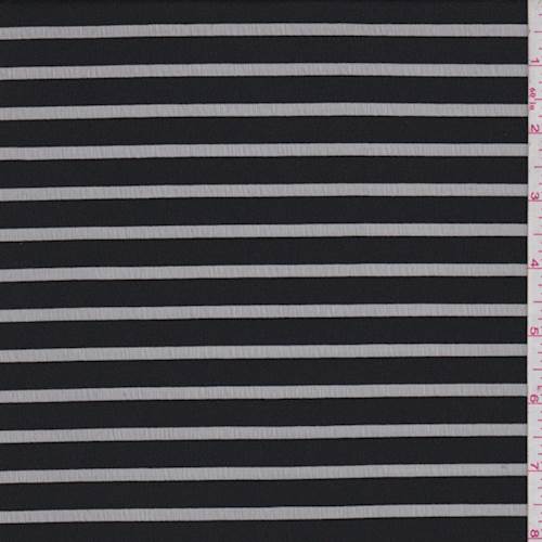 Black Stripe Burnout Activewear