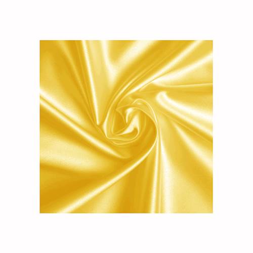 Yellow Stretch Satin