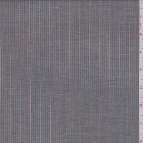 Grey/Blue Stripe Rayon Blend Suiting