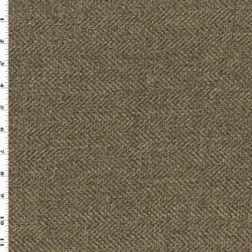 Brown Romero Bison Chevron Twill Home Decorating Fabric DFW54768