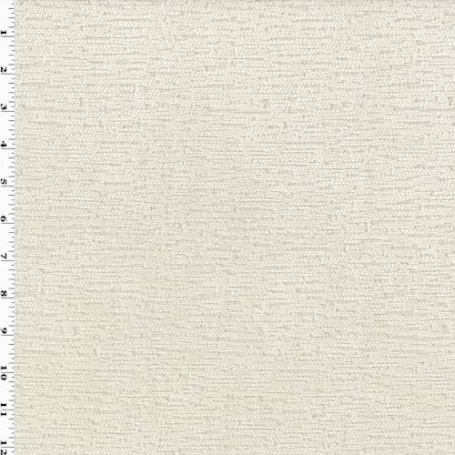 Off White Ivory Coast Chenille Home Decorating Fabric Dfw54770
