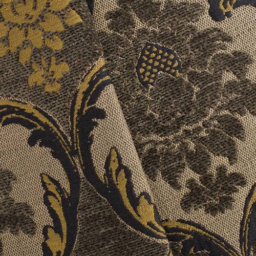 Bronze/Multi Molina Laden Jacquard Home Decorating Fabric DFW54792