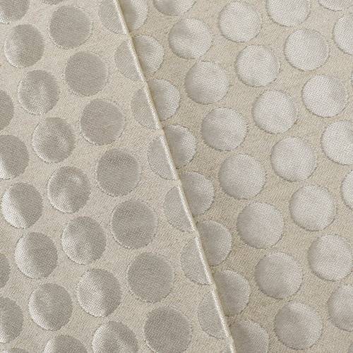 Beige/Moonshine Pearl Dot Double Jacquard Decorating Fabric DFW54854
