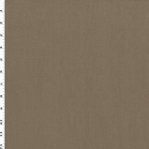 Cream Mocha Brown Herringbone Home Decorating Fabric DFW54204