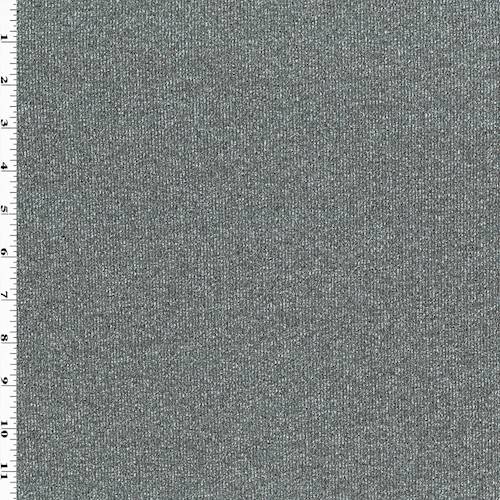 Gray Texture Rib Knit 74847