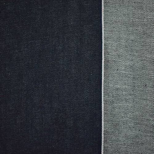 Dark Navy Blue Cotton Japanese Selvedge Denim 70136