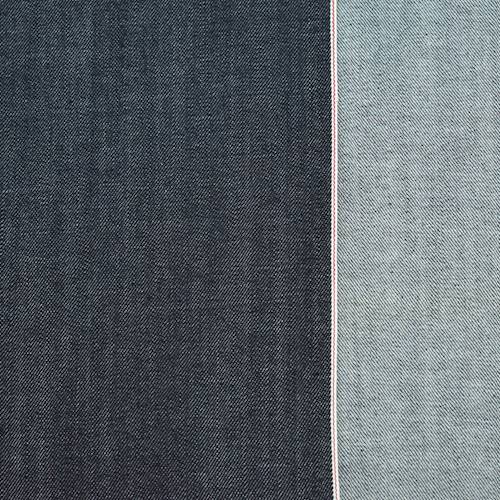 Inked Indigo Cotton Japanese Selvedge Denim Twill 70138