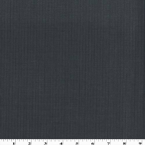 Deep Gray/Black Tropical Wool Blend Stripe Suiting 75594