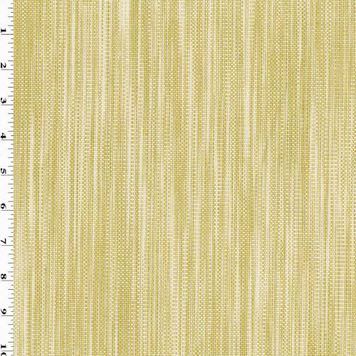 Dijon Yellow/White Rib Texture Woven Home Decorating Fabric DFW54333