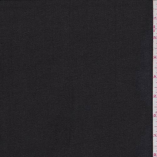 Black Polyester Chiffon